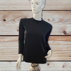 DBX dri-fit black long sleeve athletic compression top L